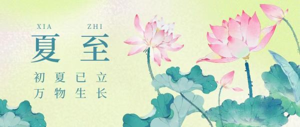 夏至 | 初夏已立，萬物生長